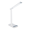 Dimmable Modern Eye Protecting Flex Bedside Reading Light Usb Charge With Adapter White Led Table Desk Lamp 