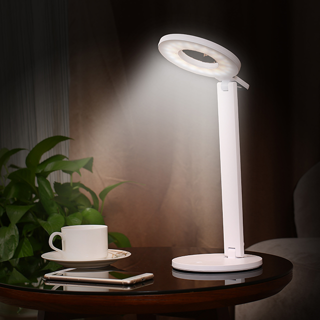 Motorized Height Adjustable Table With Lights Light Luxury Household Coffee Lithium Battery Rechargeable Reading Desk Lamp