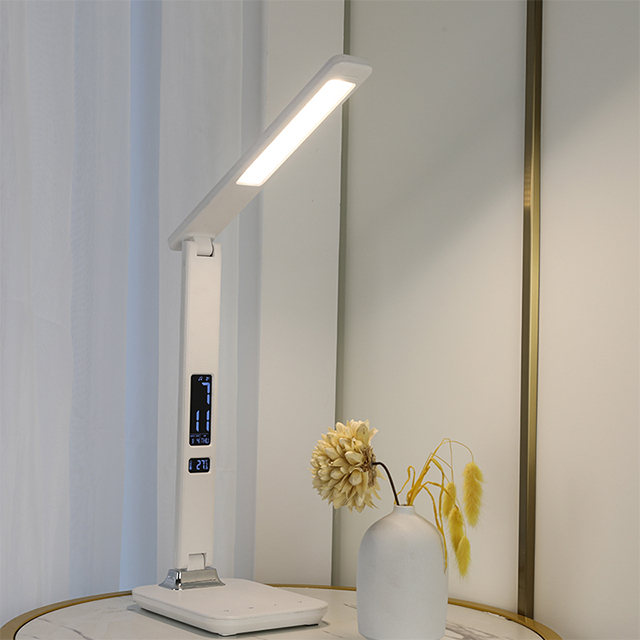 Foldable Multifunction Bedside Led Light Dermatoglyphics Bedroom Calendar Reading Working Desk Lamp