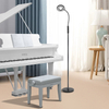 Black Metal Foldable Standing Floor Lamps Led Flexible Magnifying Spotlight Nordic Modern Light Bright Dimming Color Changing with Remote for Living Room Bedroom Office Corner Minimalist Amazon