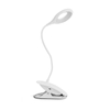 Touch Switch Cct 4000k 3 Level Dimming Usb Reachargeable Battery Clip Desk Lamp 3w for Bedside Reading