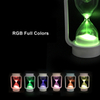 Sand Hourglass RGB Warm White Portable Gravity Sensing Battery LED Table Lamp for Children Bedside