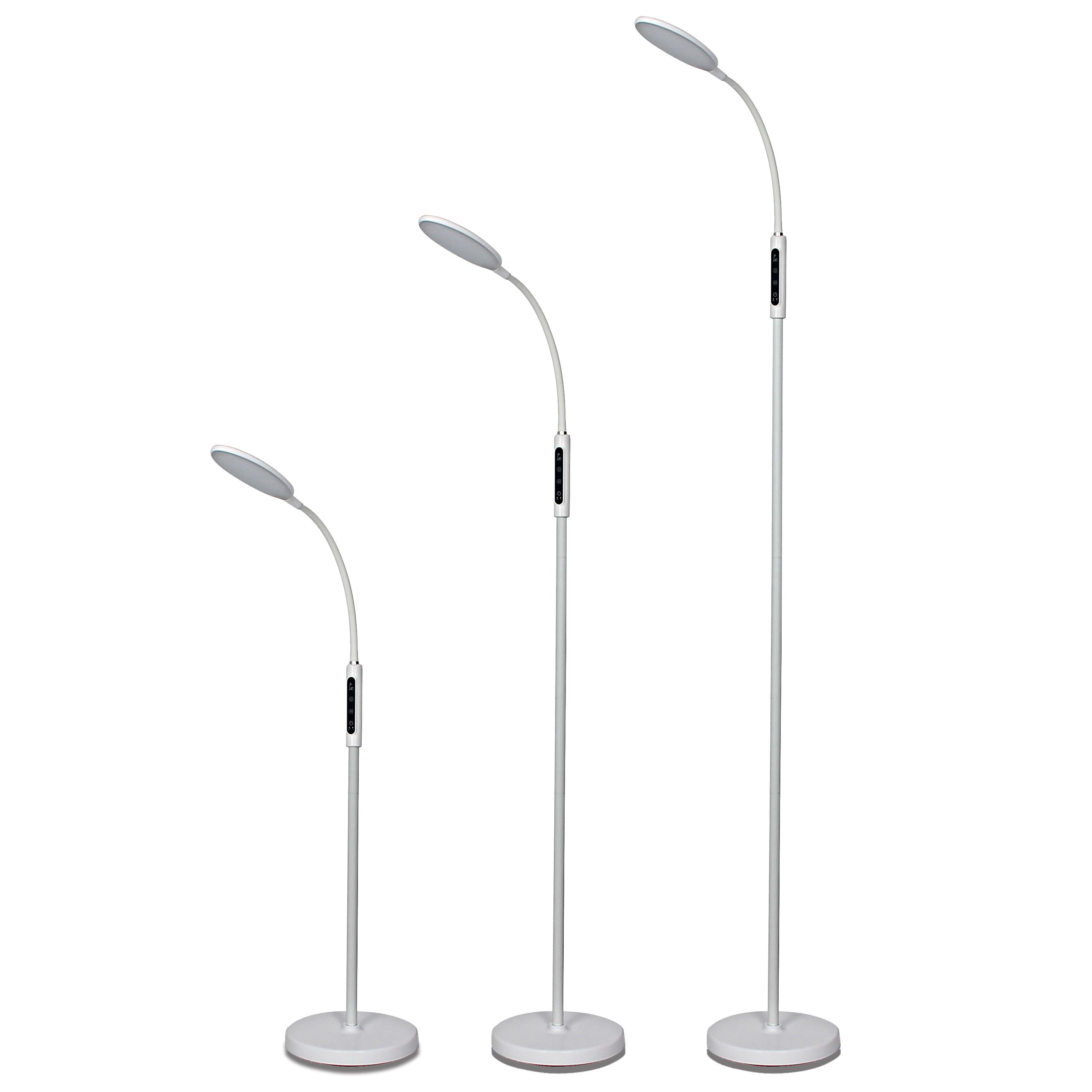 Modern Removable Adjust Floor Lamp Dimmable Remote Control Reading Learning Remote Control Lamps Work Lighting Led Floor Lamp