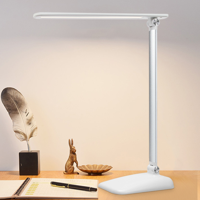 Bedside Lamp Usb With Lithium Battery Smart Led Charging Table Night Light Desk Lamp With Adapter