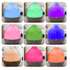 Portable Simplicity Led Round Plastic Moldern Little Small Circle Usb Bedroom Aromatherapy Table Desk Lamp 
